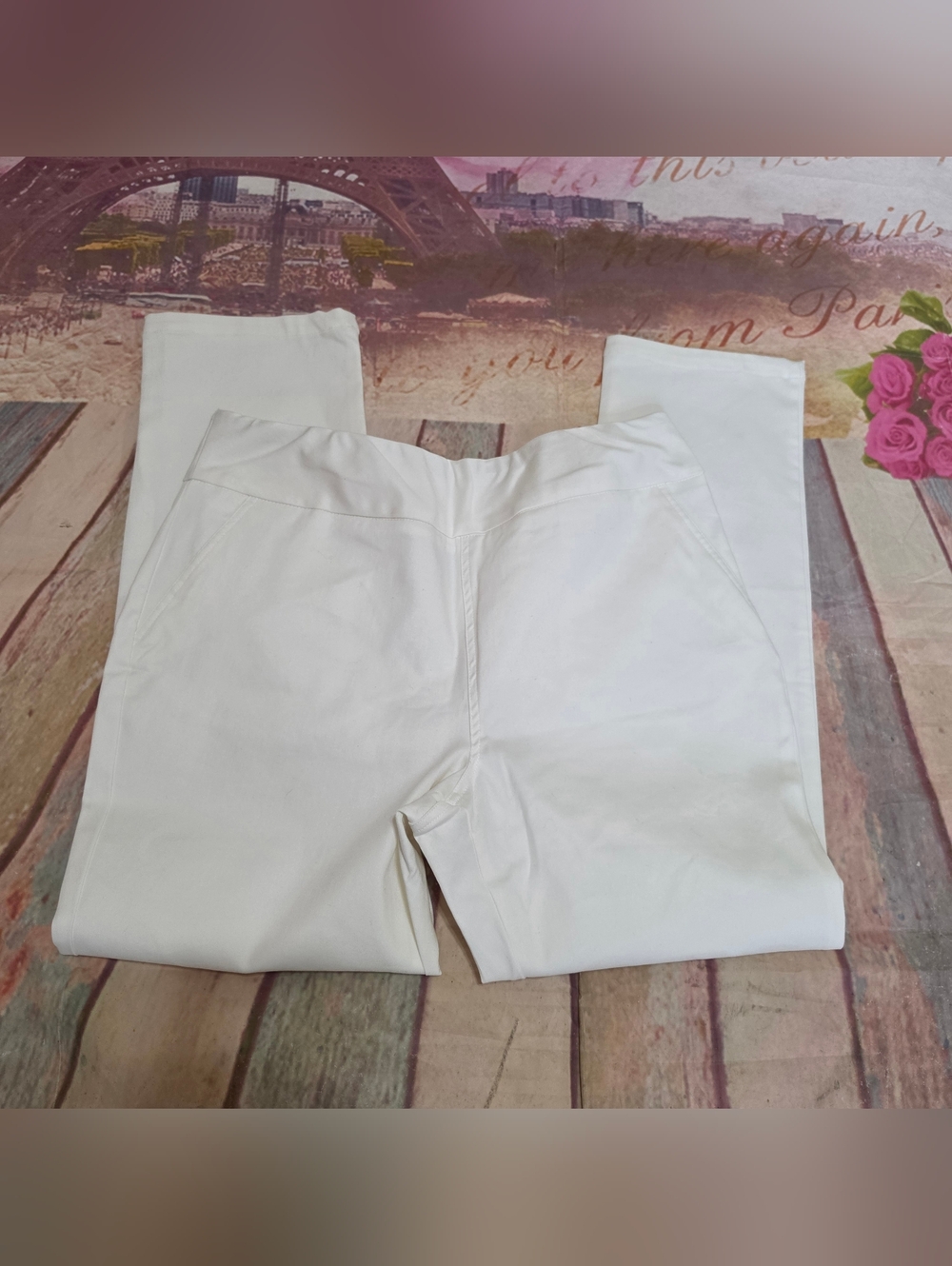 Blair White Tailored Pants Sz 16 - Picture 5 of 6